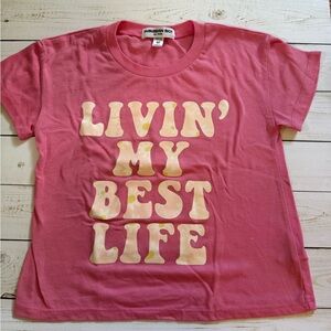 Sub_Urban Riot Pink Graphic Tee for Kids